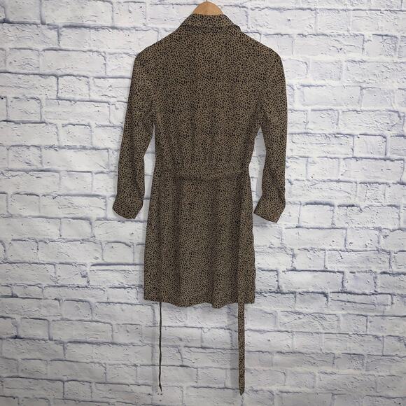 Animal Print Button Down Dress Piko 1988 - Picture 5 of 5